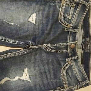 Aiko distressed jeans