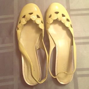 Cole Haan flats nude size 8 1/2 perfect work shoes