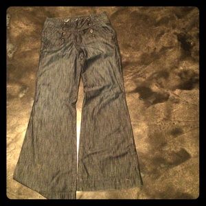 Wide legged Level 99 jeans