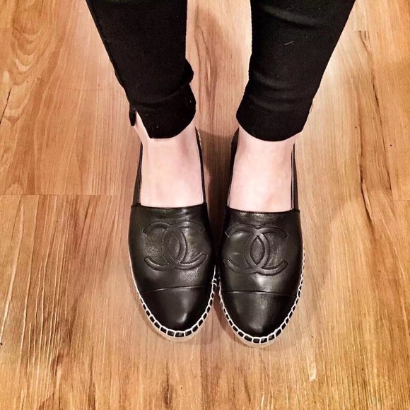 Chanel Leather Espadrille- brand new, authentic - Picture 2 of 4