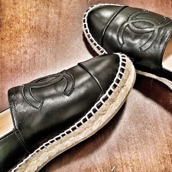 Chanel Leather Espadrille- brand new, authentic - Picture 3 of 4