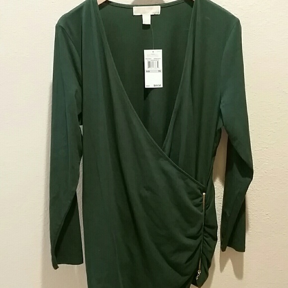 Michael Kors V neck Wrap top