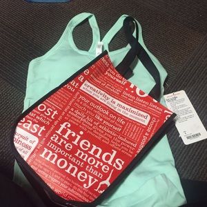 lululemon tank!! brand new, never worn.
