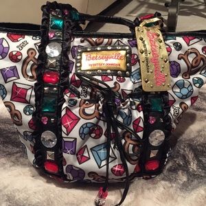 Betsey Johnson Betseyville Stone Purse