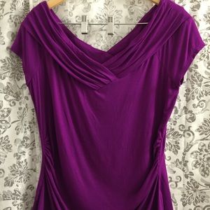 WHBM Eggplant top❣