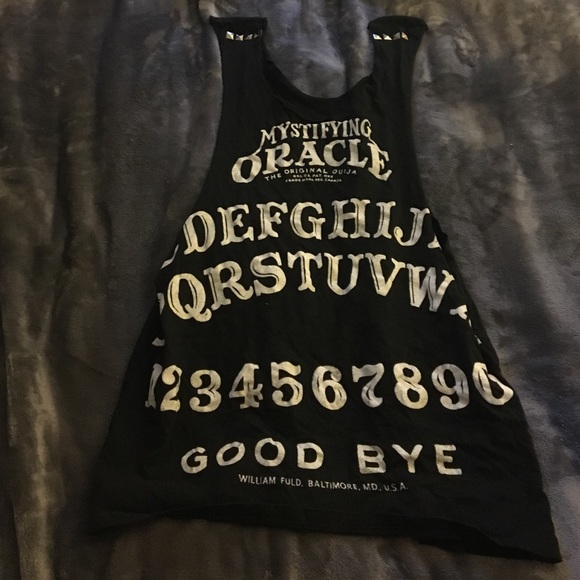 Cut Ouija Board Tank Top