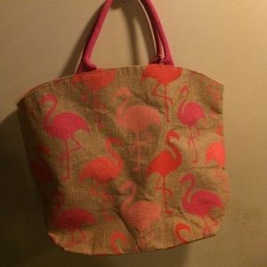 Flamingo Beach Bag 🌊