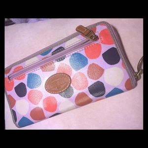 Authentic fossil wallet