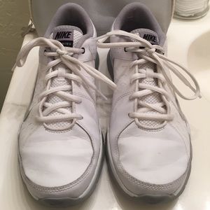 Nike White & Grey Training Shoes Like New!!!