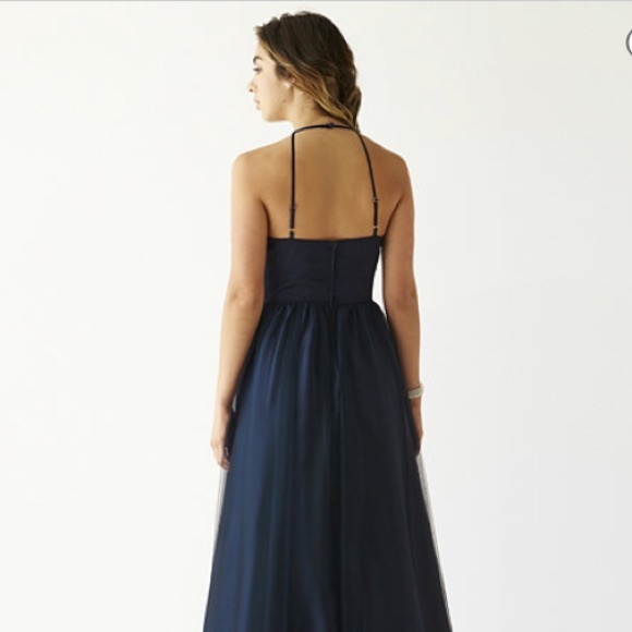 jcpenney Dresses Lovely New Blue Navy Prom Dress Poshmark