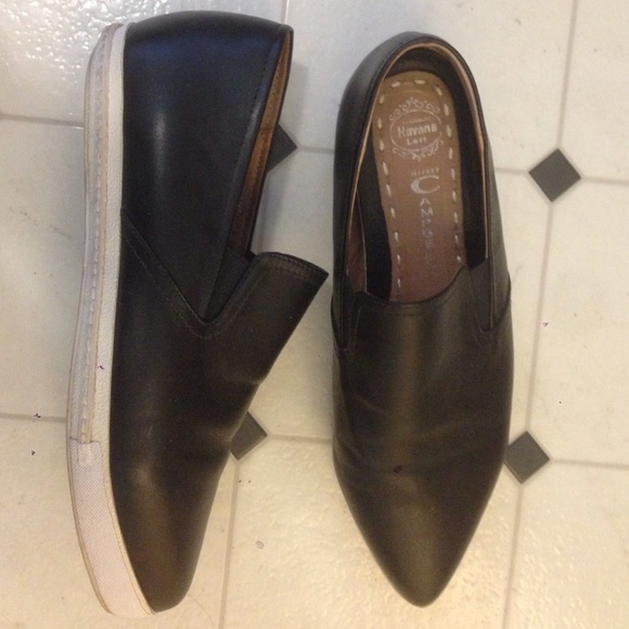 Jeffrey Campbell Marley pointed toe slip ons