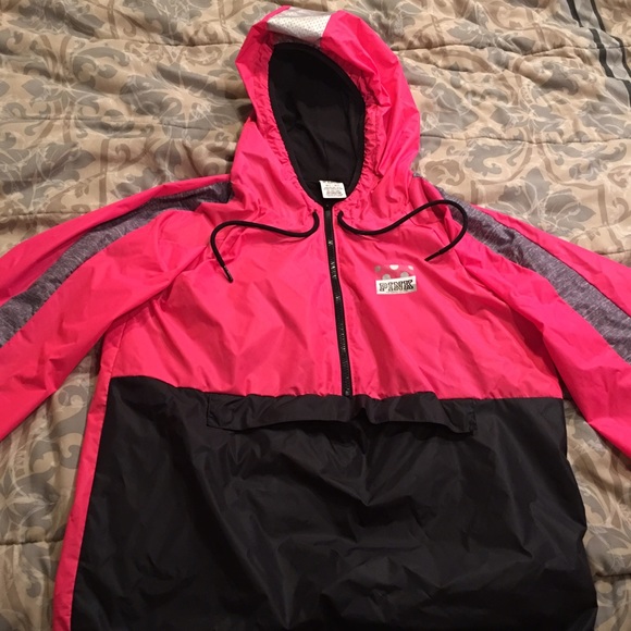 Victoria secret anorak half-zip hoodie