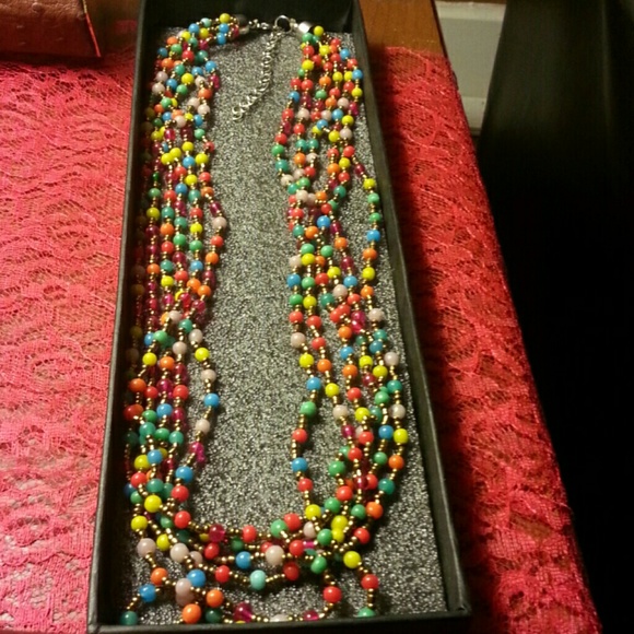 Very beautiful beaded necklace