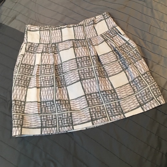 Pleated Mini Skirt