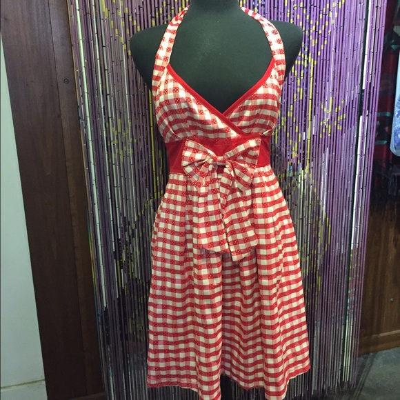Living Dead Souls Gingham Dice dress Size M
