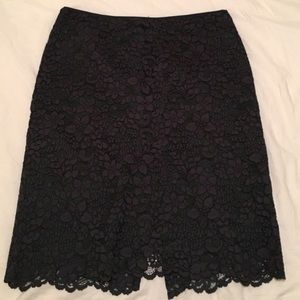 Tory Burch Fall 2016 lace skirt