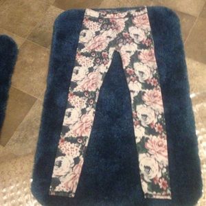 Flowered leggings