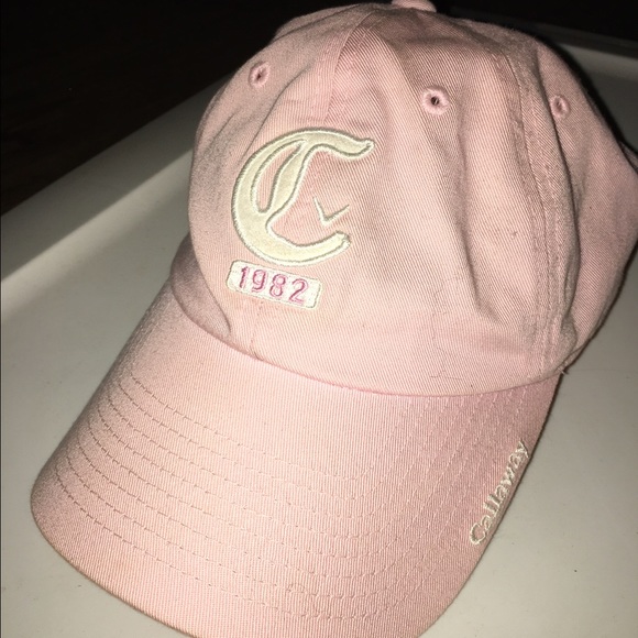 Light Pink Callaway hat