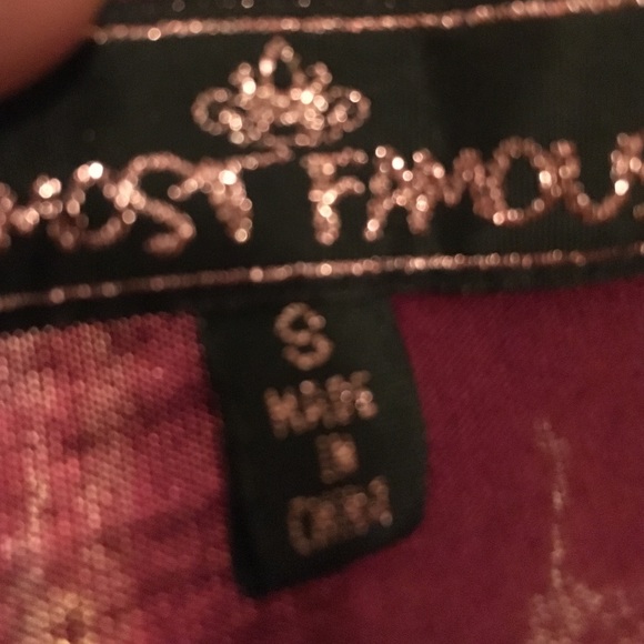 Burgundy T-shirt - Picture 2 of 3