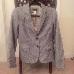Gray wool J Crew blazer, size 4
