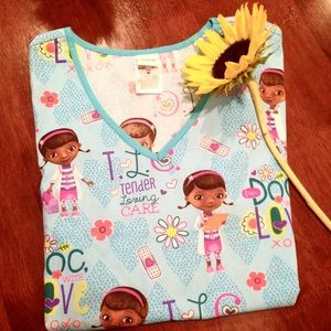 Disney's TLC Scrubs top