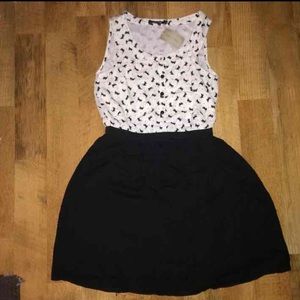 Modcloth Doe and Rae cat dress