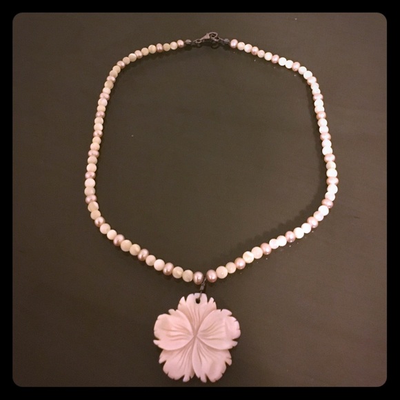 Pearl and Shell Necklace