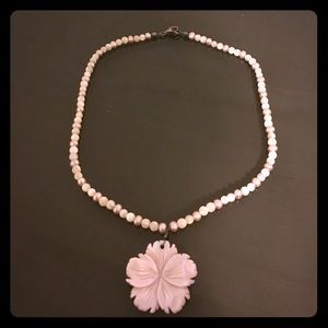 Pearl and Shell Necklace