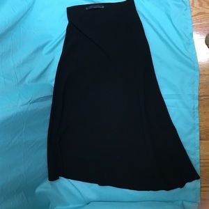 Zara long black skirt