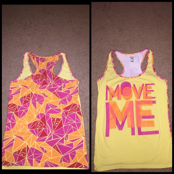 Yellow Zumba top💛