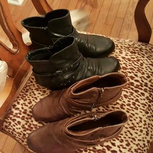 2 pair of comfy boots:)