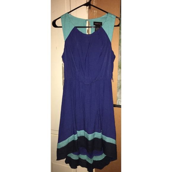 Hues of blues dress
