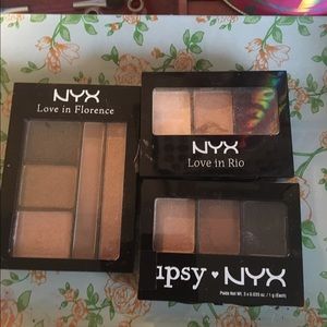 Nyx eye shadow palettes