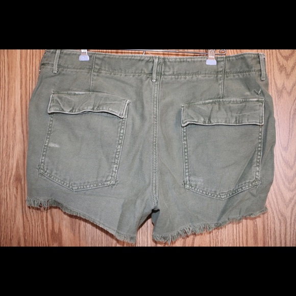 Olive Green Short - Picture 2 of 3