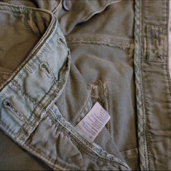 Olive Green Short - Picture 3 of 3