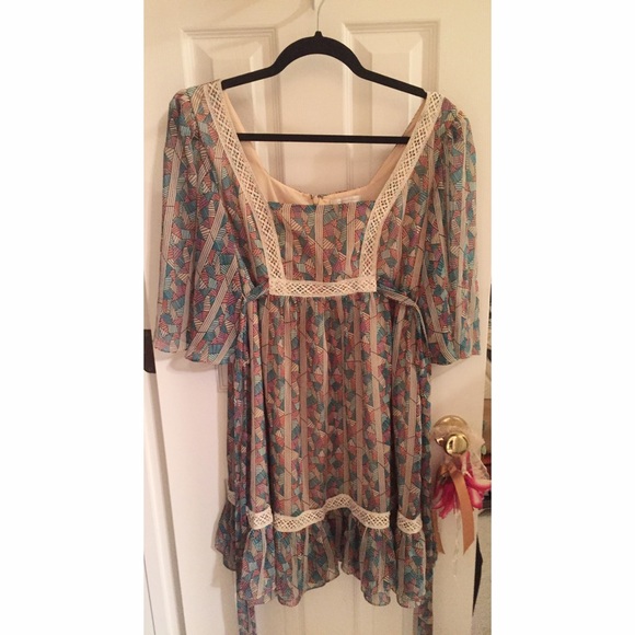 Festival Peasant Style Dress