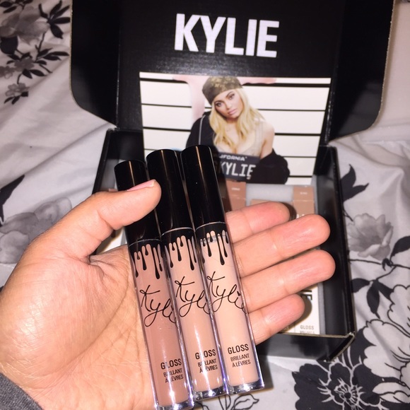 Kylie Lip Gloss Bundle: Like, Literally & So Cute