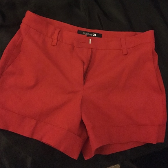 Red shorts