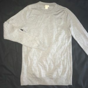 J. Crew gray sweater