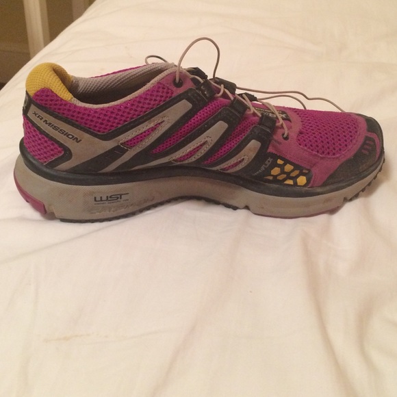 Salomon trail running shoes