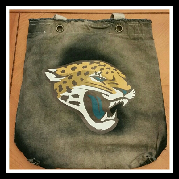 NWT...NFL Jacksonville Jaguars Denim Tote Bag