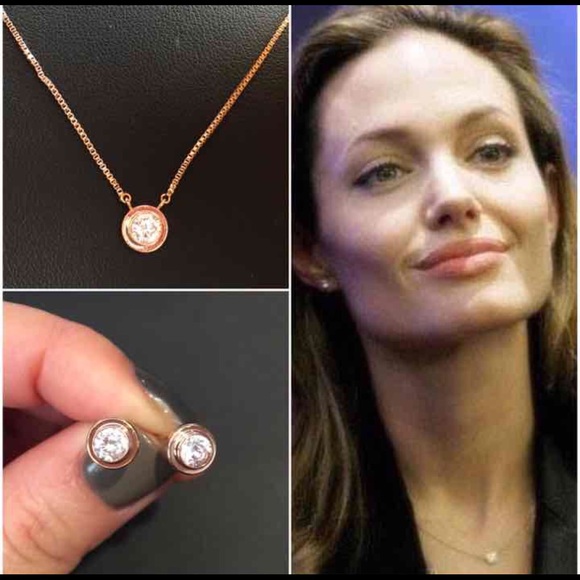 Luxurious 18k rose gold plated crystal - Picture 1 of 4