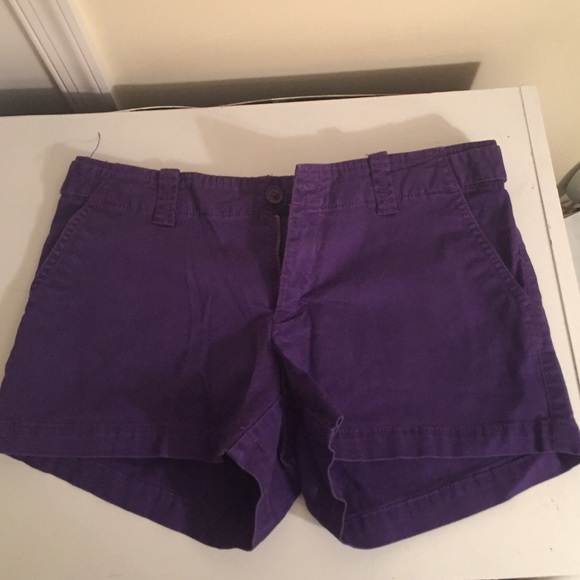 London Jean purple shorts