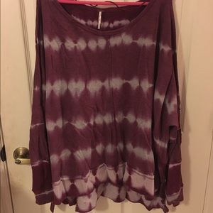 Free People cold shoulder sweater