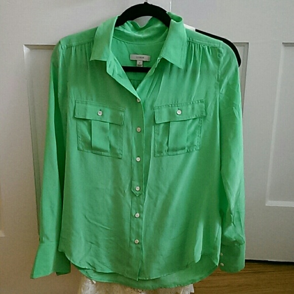J Crew silk blouse
