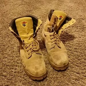 Used work boots