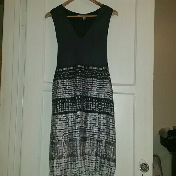 Grey Sleeveless  dress