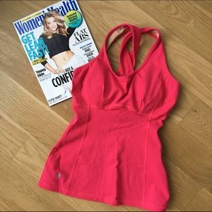 Brand new Ellie xs Nwot pink workout tank.