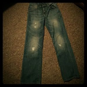 Mens like new pair of jeans