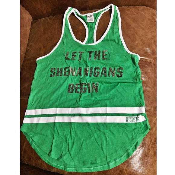 Victoria Secret Pink St.Paddys Day Tank